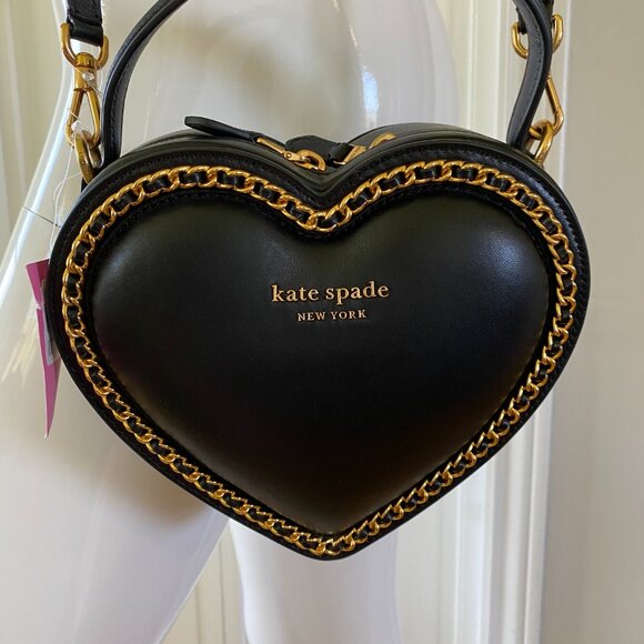 Kate Spade Heart Crossbody Bag- New with tags Comes with Dust Bag - Picture 2 of 4